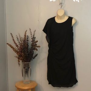 H & M sheer black dress